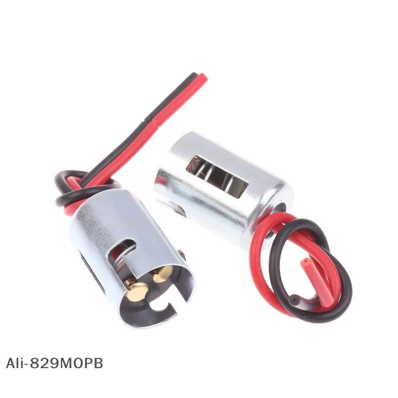 

【S】4Pcs Car Brake Light Turn Signal Light Harness LED Lamp Adapter BA15D LED Light Bulb Socket Holder DIY Accessories