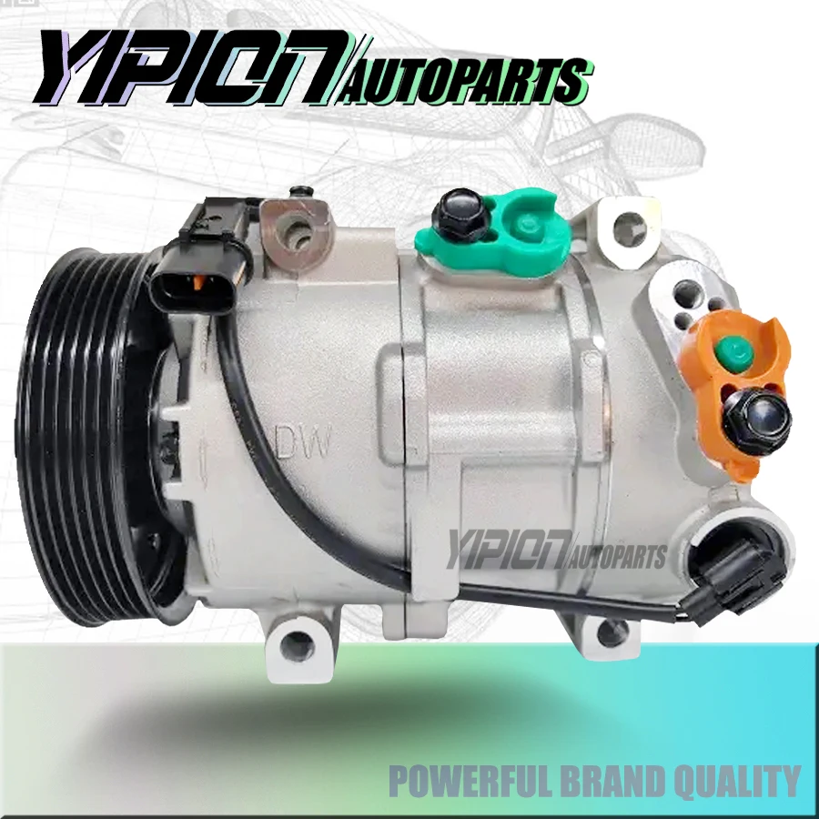 DVE12 AC Compressor for Car Hyundai Accent 1.5L 2011-2015/ KIA RIO III 97701-1R900 P30013-4111 977011R900 1E39E-11000 5G081-1493