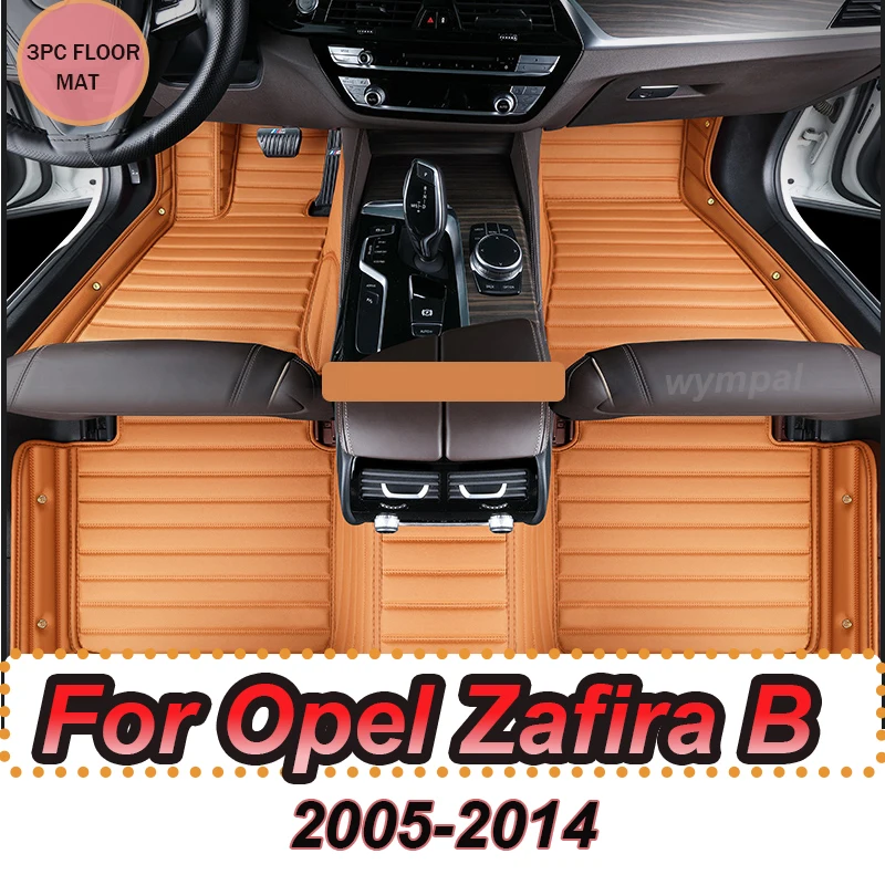 

LUXURY Car Mats For Opel Zafira B A05 2005~2014 7 Seater Car Floor Mat Accesorios Para Auto Tapis De Sol Car Mats Floor