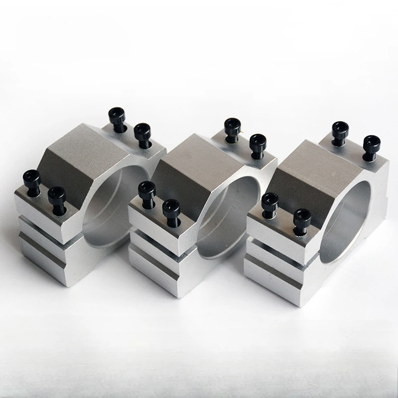 جودة عالية 57 مللي متر-70 مللي متر أقطار المغزل المشبك على جهاز التوجيه باستخدام الحاسب الآلي ، محرك المغزل 60 مللي متر 66 مللي متر جبل قوس ، المغزل المشبك 58 مللي متر