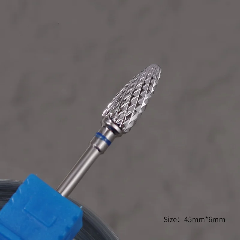 Tungsten Steel Milling Cutter Manicure Nail Drill Bits Electric Nail Files Grinding Bits Mills Cutter Burr Accessories