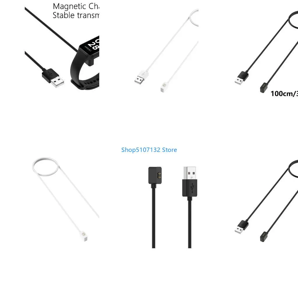 87HD carregamento USB magnético Solução carregamento portátil para banda 8/8 Acessório carregamento ativo