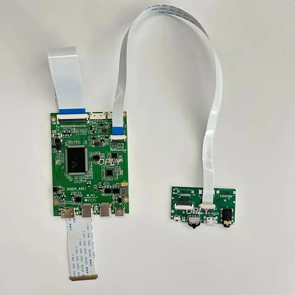 Kit de placa controladora edp para lq125t1jw lq125t1jx 12.5 "2560x1440 monitor de tela diy mini hdmi-compatível micro usb TYPE-C lcd