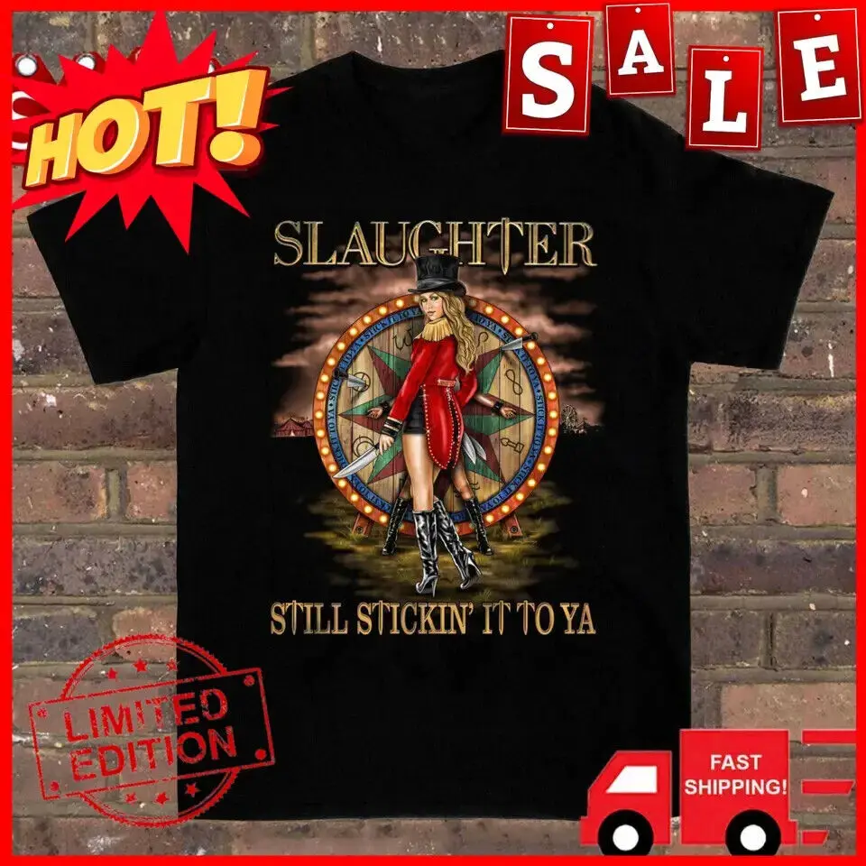 ~HOT~ Retro Still Stickin It To Ya Slaughter Classic Multicolor T-Shirt S-5XL