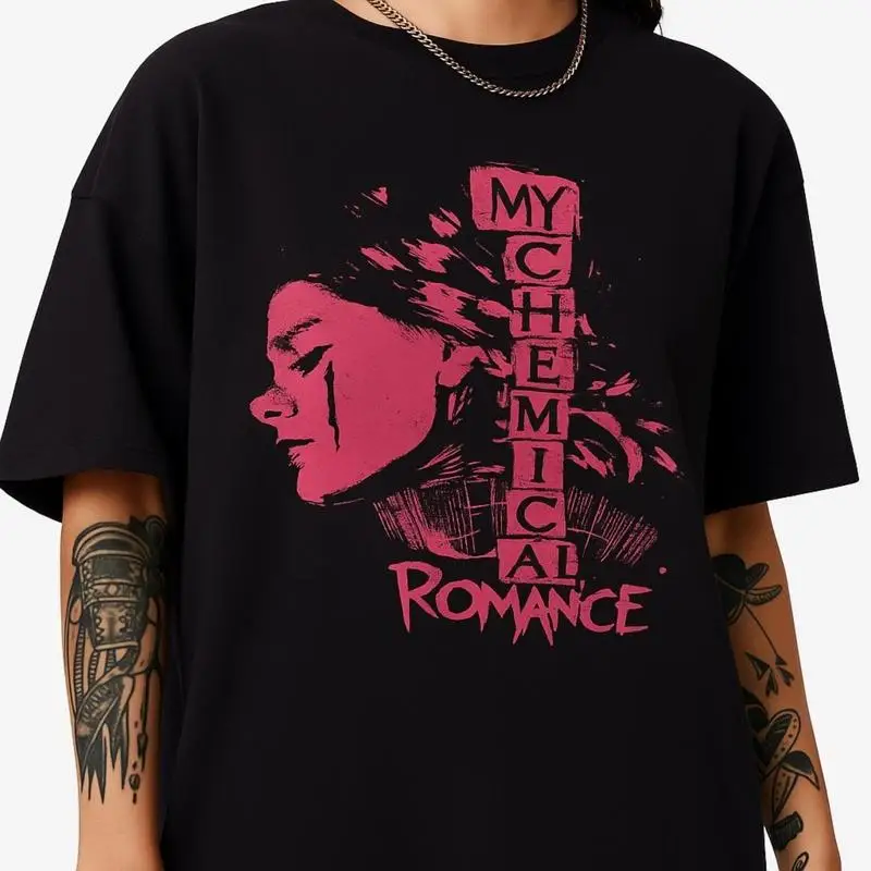 

My Chemical Romance Band MCR T Shirt Emo Punk Rock Music