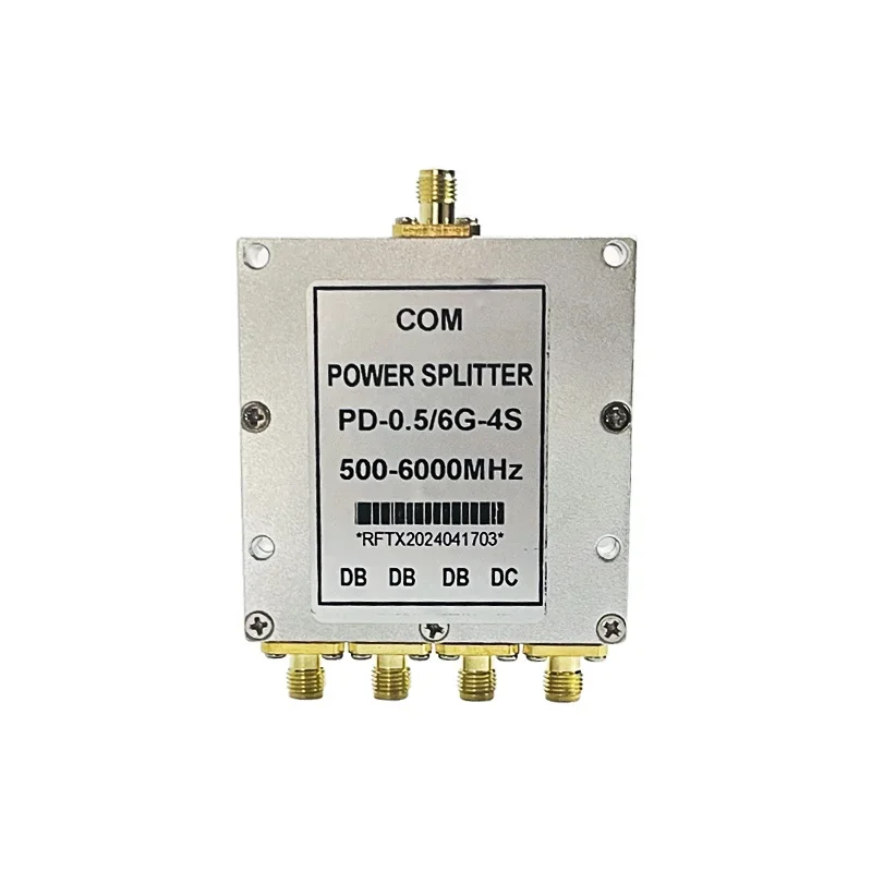 500-6000MHz SMA Microstrip Power Divider One 0.5-6 GHz Radio Frequency Divider Combiner