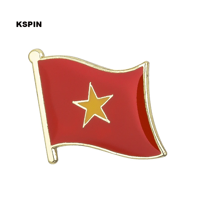 Vietnam Flag Laple Pin Badge Brooch