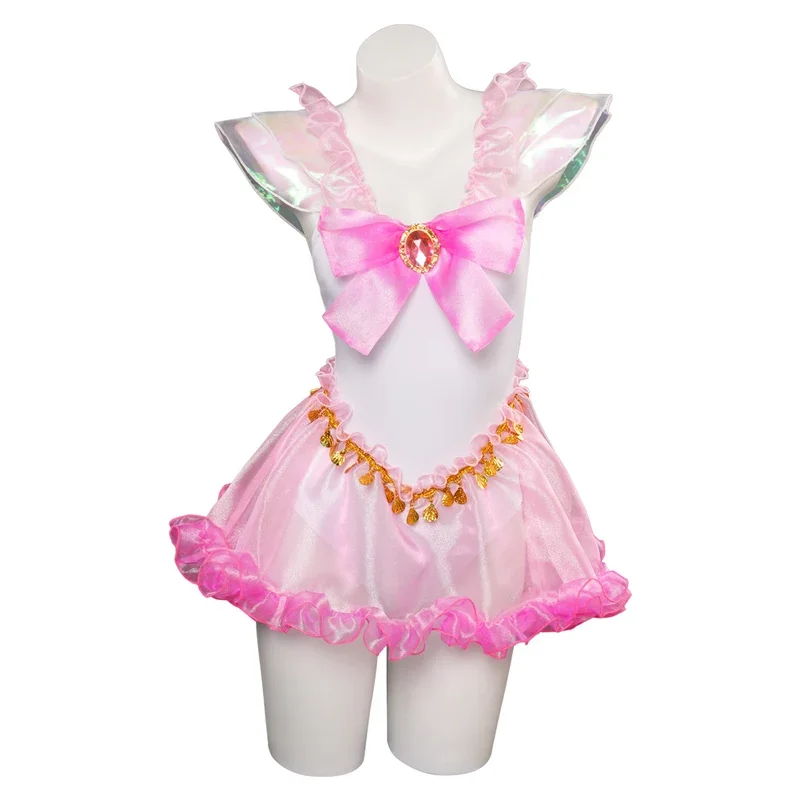 Moon Chibiusa cosplay saior swimsuit costume summer dress swimwear outfits women adult Halloween carnival suit