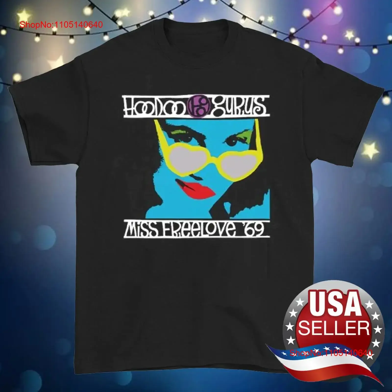 

Hoodoo Gurus band MISS FREELOVE T shirt short sleeve All sizes JM706 vintage Washed graphic Breathable Soft streetwear