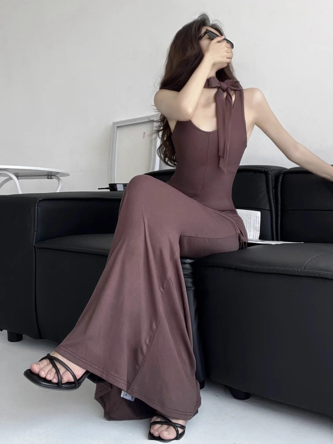 Muse Kardaian Clessidra Vita Slim Lungo Strapl Dr Bellissimi Fianchi Vaion Piano-lunghezza Dr Donna Estate Dr