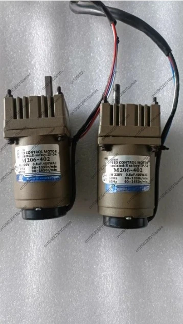 

Мотор-редуктор с регулировкой скорости M206-402 и 2GN-3K, мощность 6 Вт, напряжение 220 В, тест ОК