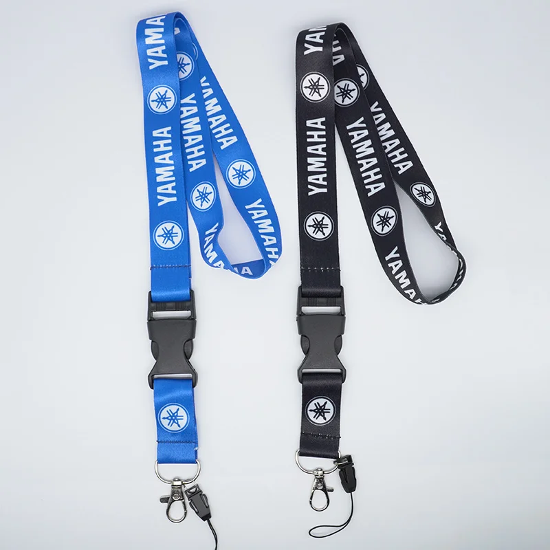 

Motorrad Lanyard Nylon Printing Emblem Black Style Keychain for Yamaha NVX NVX155 XMAX 125 250 300 309 XMAX300 QBIX AEROX JAUNS