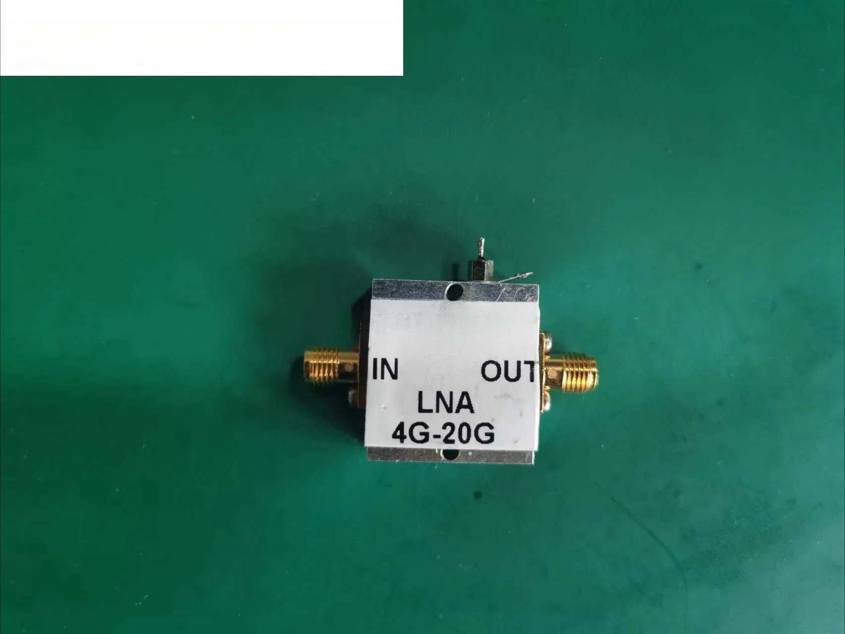 4G-20G RF broadband amplifier with high gain LMX2820 G=25dB RF amplifier