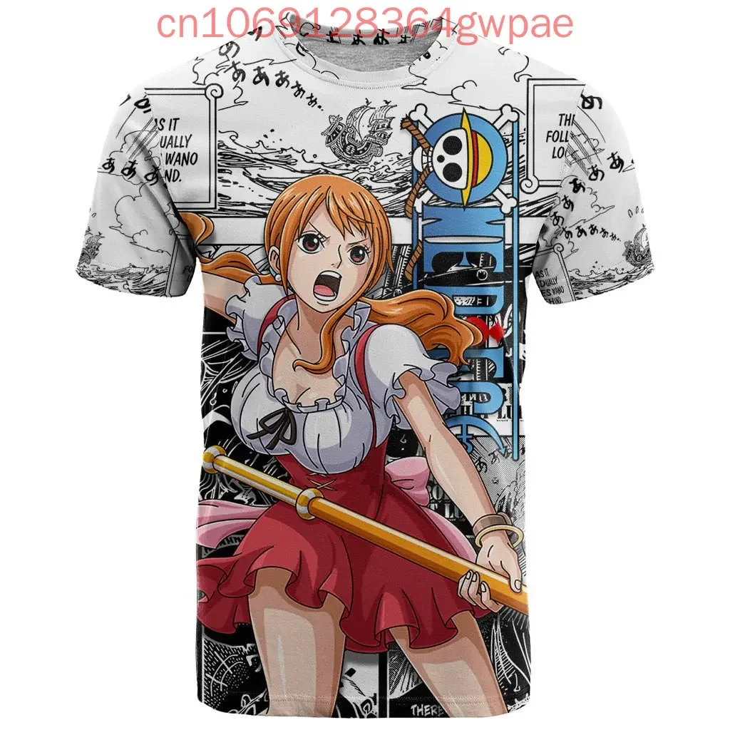 One Piece Emperor - Shank Wanted Camisetas con estampado 3D para hombres y mujeres Camisetas deportivas de manga corta para niños Camisetas casuales de verano