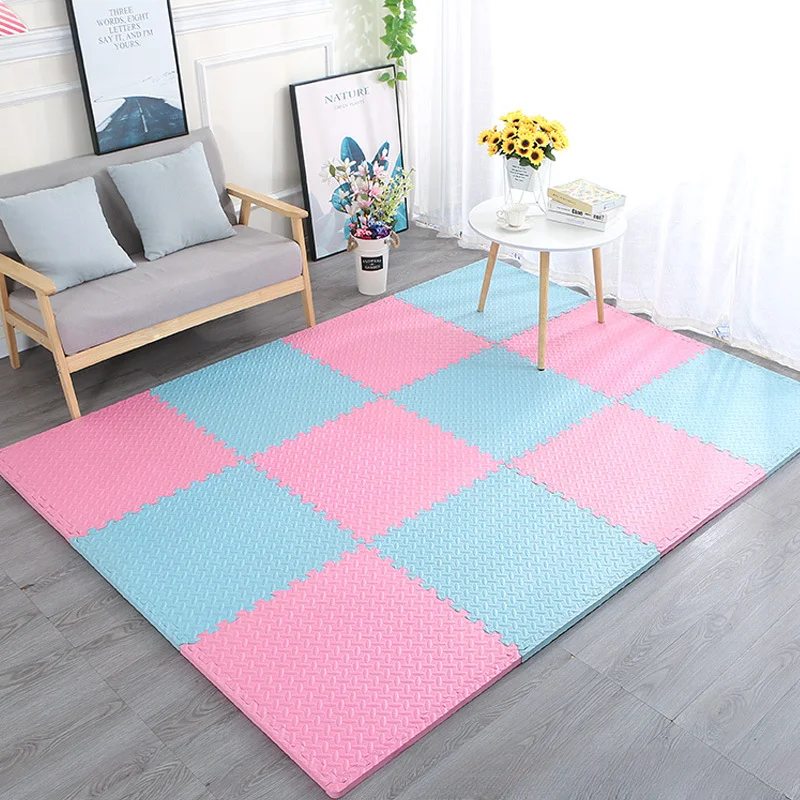 Sports and Fitness Carpet EVA Foam Children\'s Play Mat Living Room Bedroom Patchwork Carpet Yoga Mat Children\'s Exercise Mat