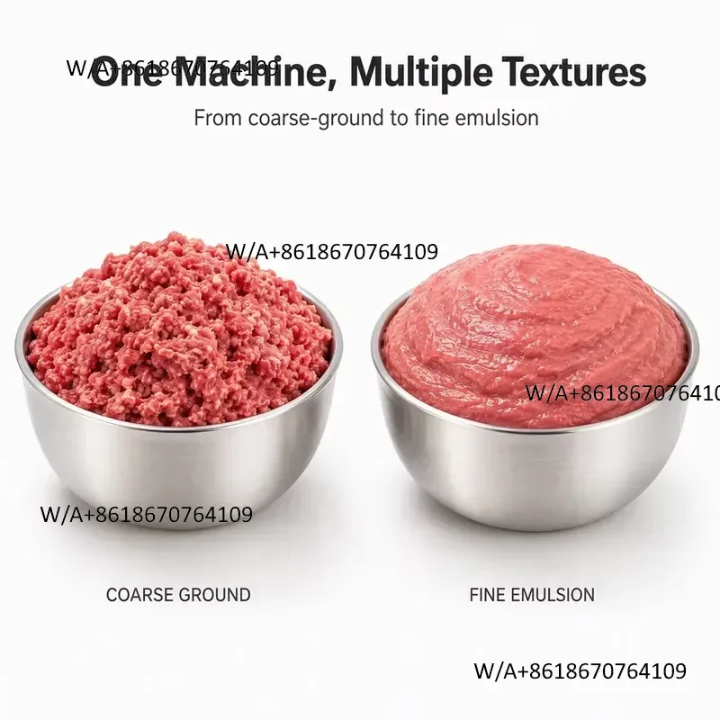 Bowl Cutter For Hot Dog Sausage Ham Meatball Emulsion Making Stainless Steel Food Processing Equipment Industria
