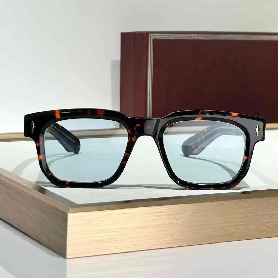 Luxury Vintage Fashion Trend Sunglasses PLAZA Retro Square Design Solid Thick Acetate UV400 Unisex A+ High Quality