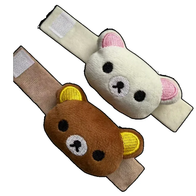 Soft Rilakkuma Plush Doll Bag Hanging Ornament Cute Cartoon Bear Keychain Backpack Decor Accessory Birthday Friendship Gift - view 3