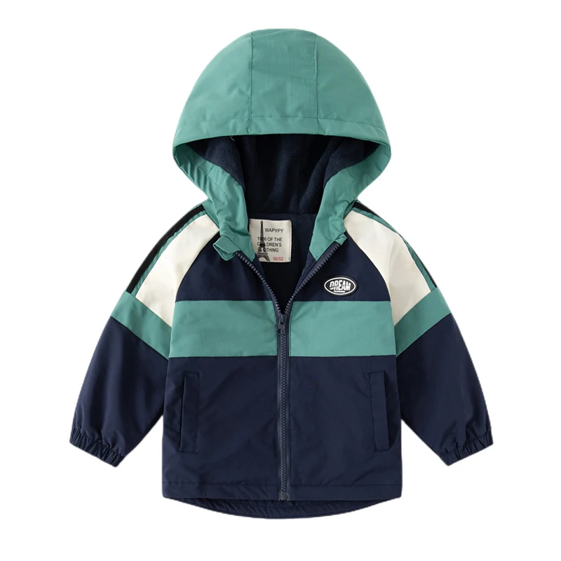 DIMUSI Autumn Winter Boys Coats Kids Jacket Children\'s Outerwear Fashion Windbreaker Jackets Baby Toddler Bomber Hooded Clothes