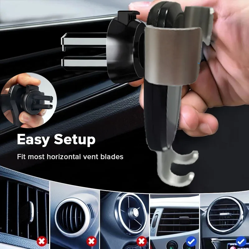 Car Mobile Phone Holder for Nissan X-Trail ST Rogue SV T32 2014~2020 Air Vent Mount Bracket Smartphone Tray Stand Accessories