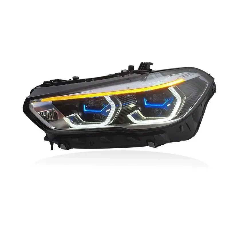 For  X5 G05 G18 30i 40i 2019-2022 LED Auto Headlights Assembly Upgrade High Configure Dynamic Projector Lens Car Accessories