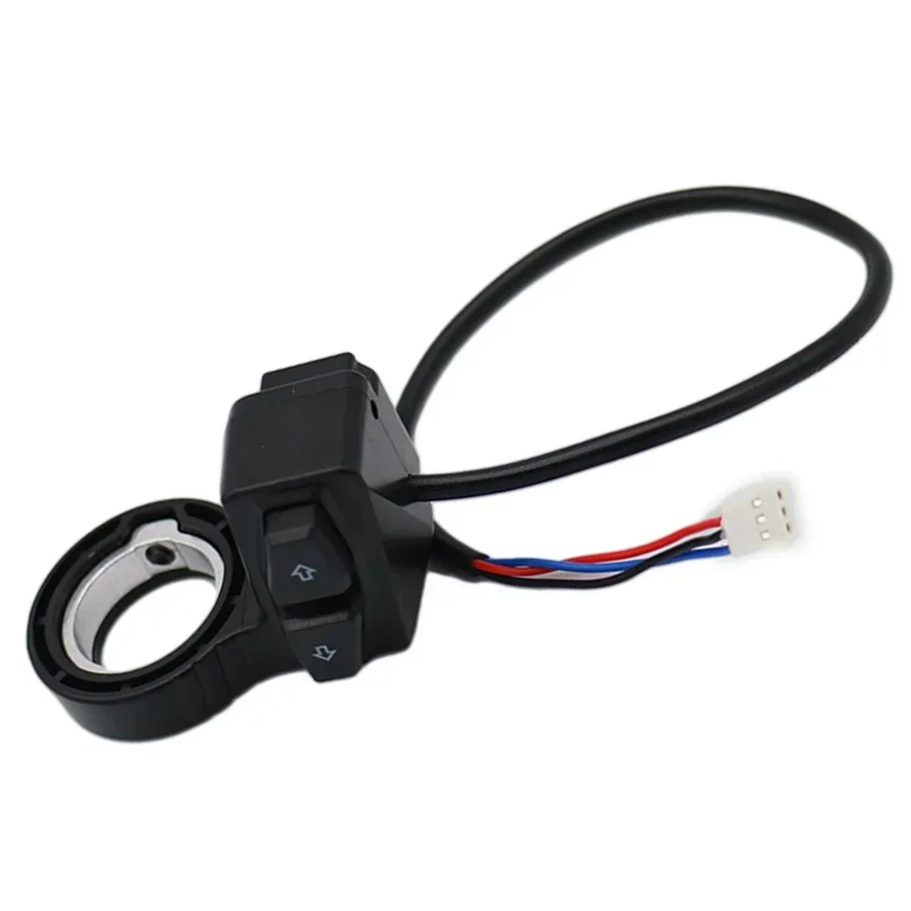 

Ebike Switch Bicycle Turn Signal Switch For Private Land Use 3PIN Plug ABS Material Cable Length 1.5m Easy To Install