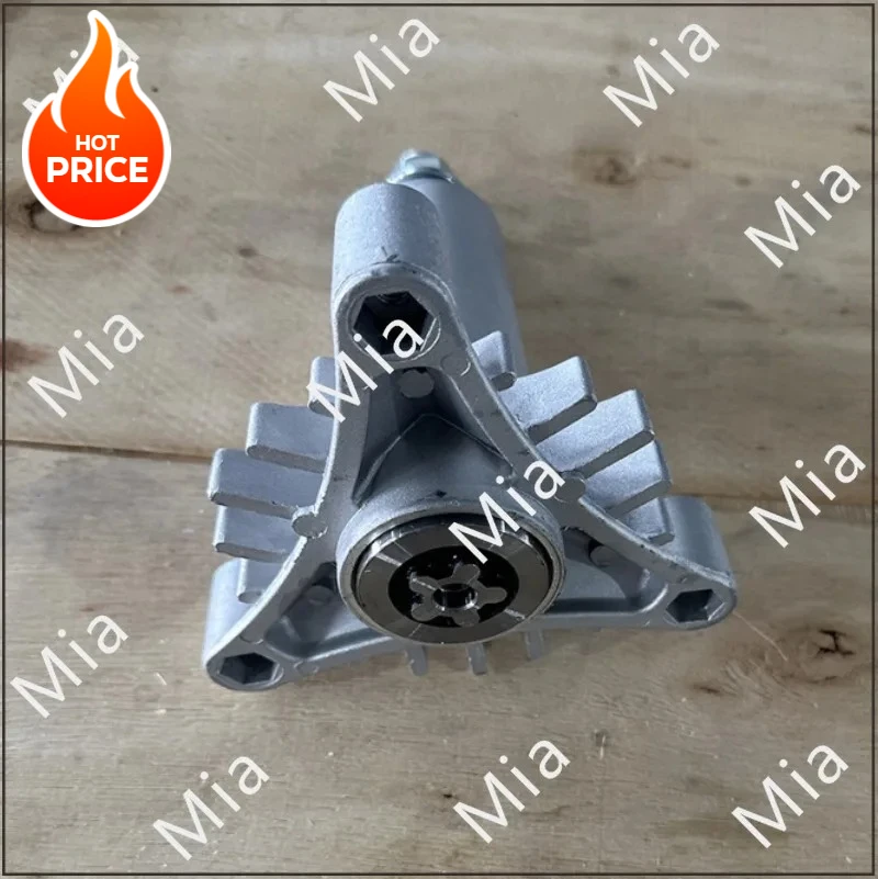 130794 AYP Lawn Mower Spindle, 5 Star Shaped Center Holes, Suitable for Installation on 36, 38, and 42 Inch Ventilated Decks