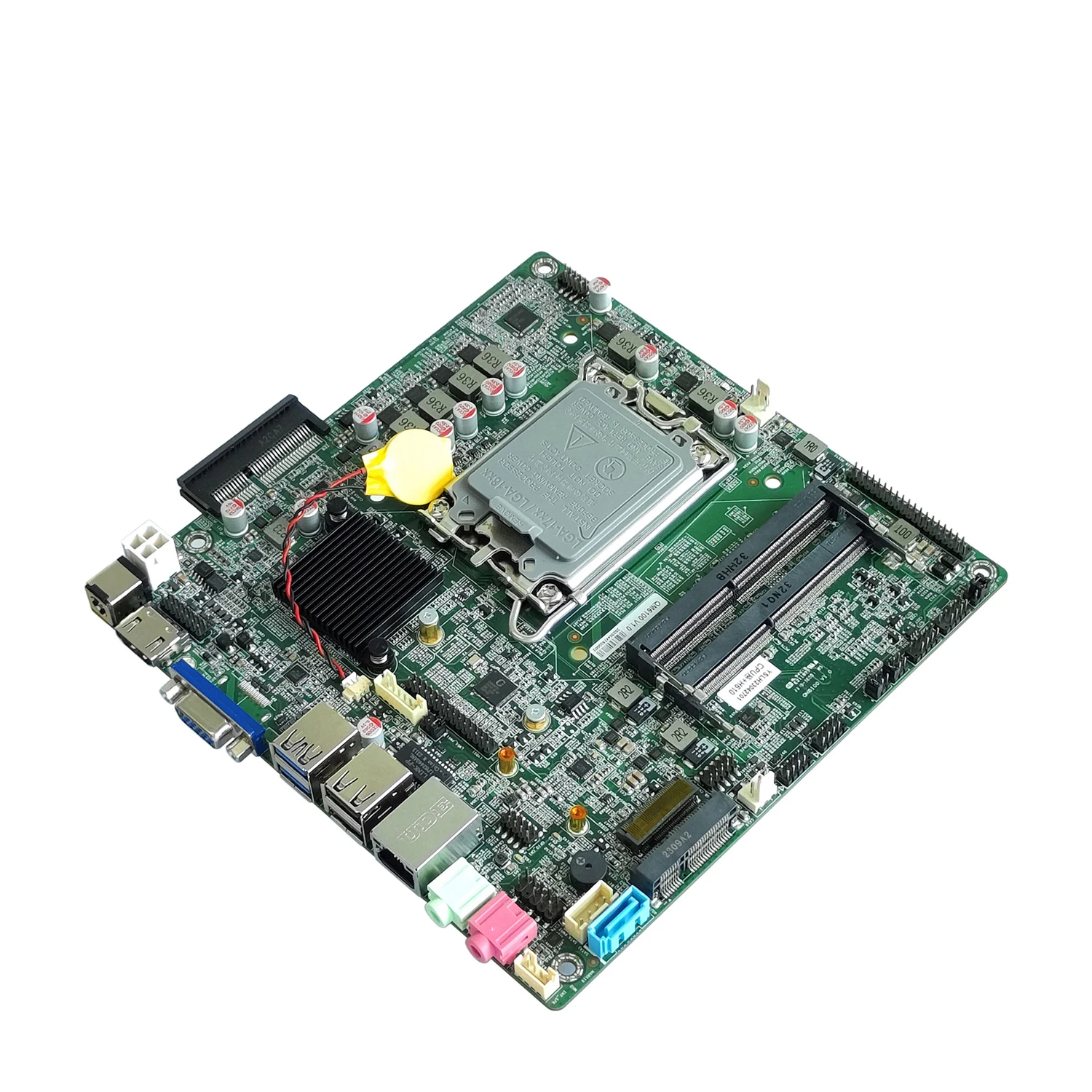 desktop motherboard 1700 mini itx with in-tel Alder Lake 12th i3 12300 i5-12400 i7-12700 i9-12900 4K UHD