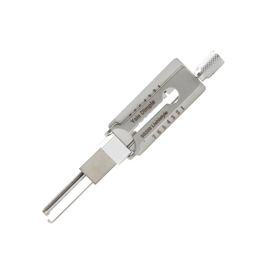 Yale Dimple ss328 2-in-1 Lock Pick and Decoder Residential Professional Locksmith Supplies Repair Tools