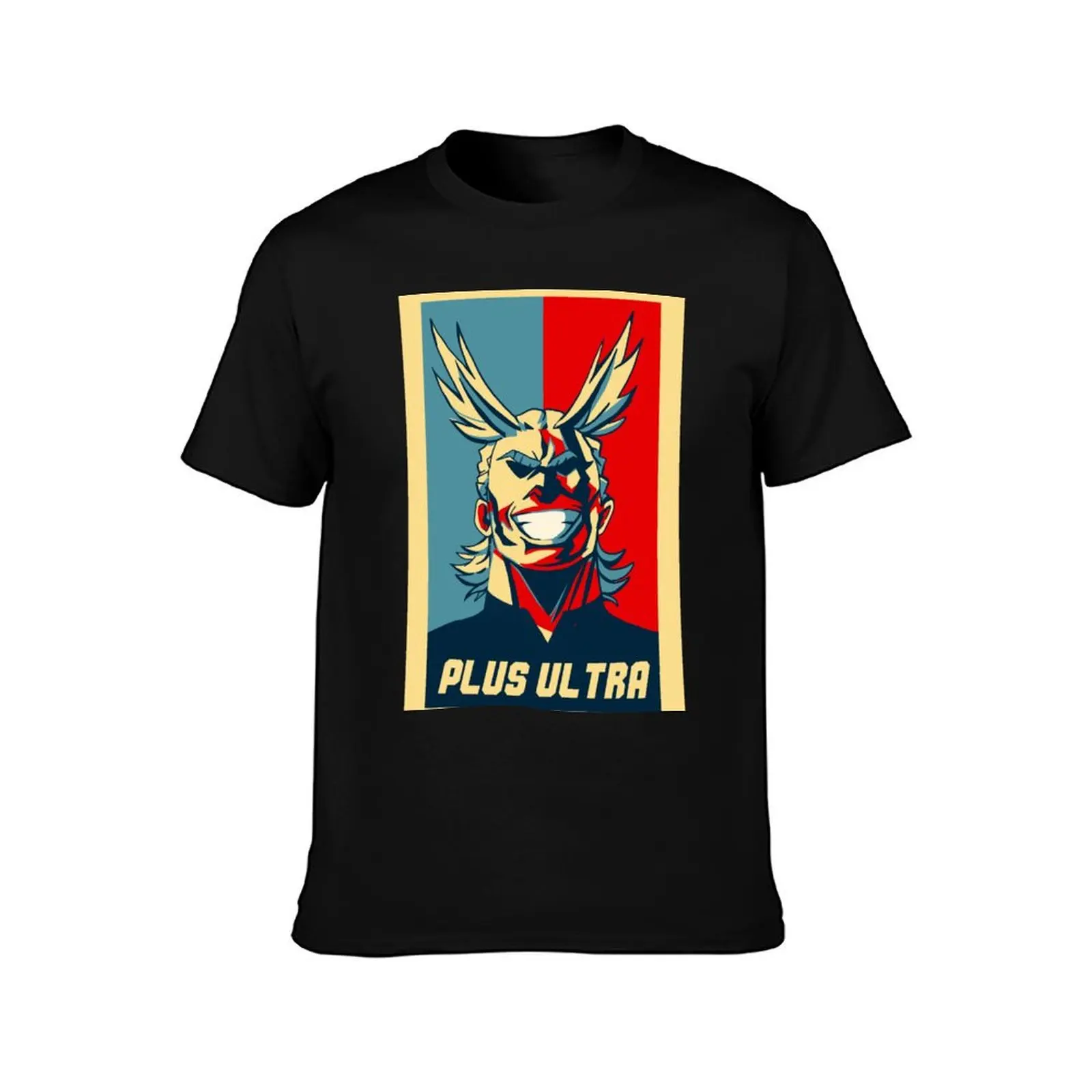 all might shepard fairey poster T-Shirt Work Outdoor Short Sleeve Tee