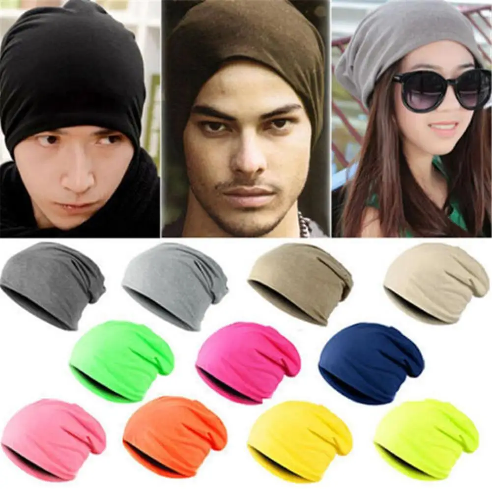 

Autumn Outdoor Ski Caps For Men Slouchy Beanies Hat Unisex Knitted Cap Hip Hop Skullies Cap Solid Color Pullover Women's Hats 