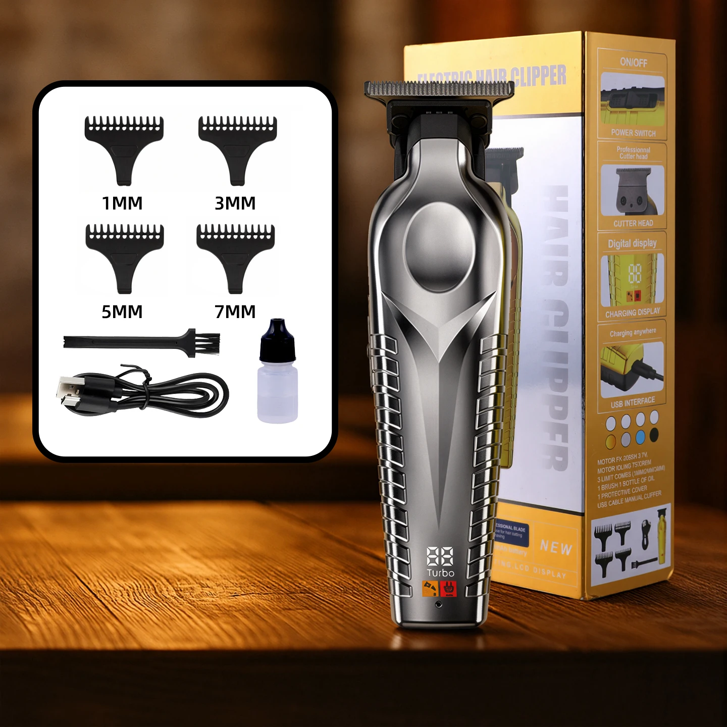 OMUONE 2026 New Professional H - огляд і ціна Men'S Grooming Scissors
