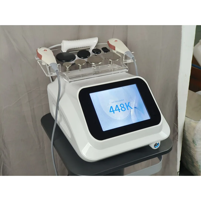 

2025 448k RET CET RF Deep Beauty Body Care Massage System for Fat Burning Weight Loss Diathermy Ems Device