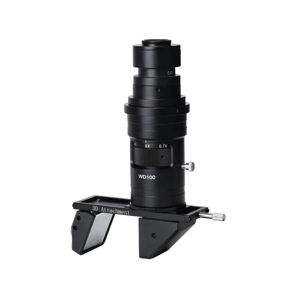 HD Industrial Microscope 2D/3D Lens High View Deep Field Stereoscopic Detection Effect Rotation prism viewer