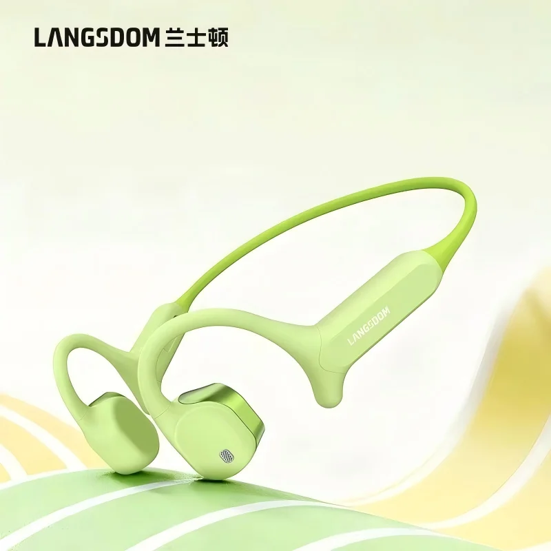 LANGSDOM AirWave Max BE18 Спортивные наушники с открытыми наушниками ENC с двойным микрофоном и шумоподавлением IP67 Пыленепроницаемые и водостойкие наушники