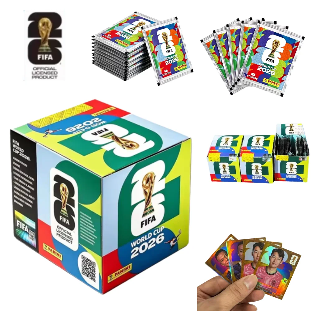New In Stock 2026 Panini FIFA World Cup Sticker PANINI Soccer Card Soccer CardsMemorabilia Collection Panini Football Card Gift