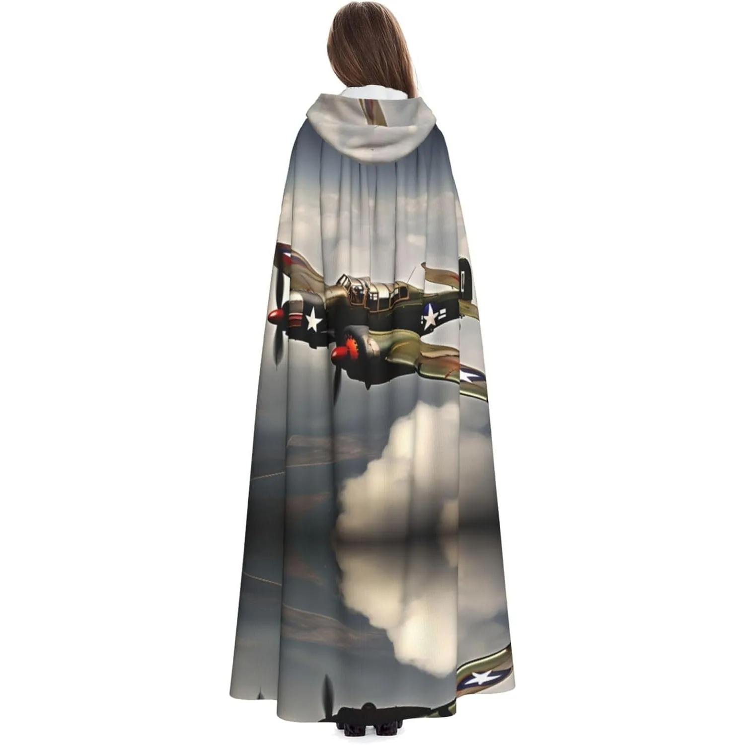 

Накидка с капюшоном для взрослых, карнавальная праздничная накидка, халат для косплея, костюм для вечеринки, готический карнавал