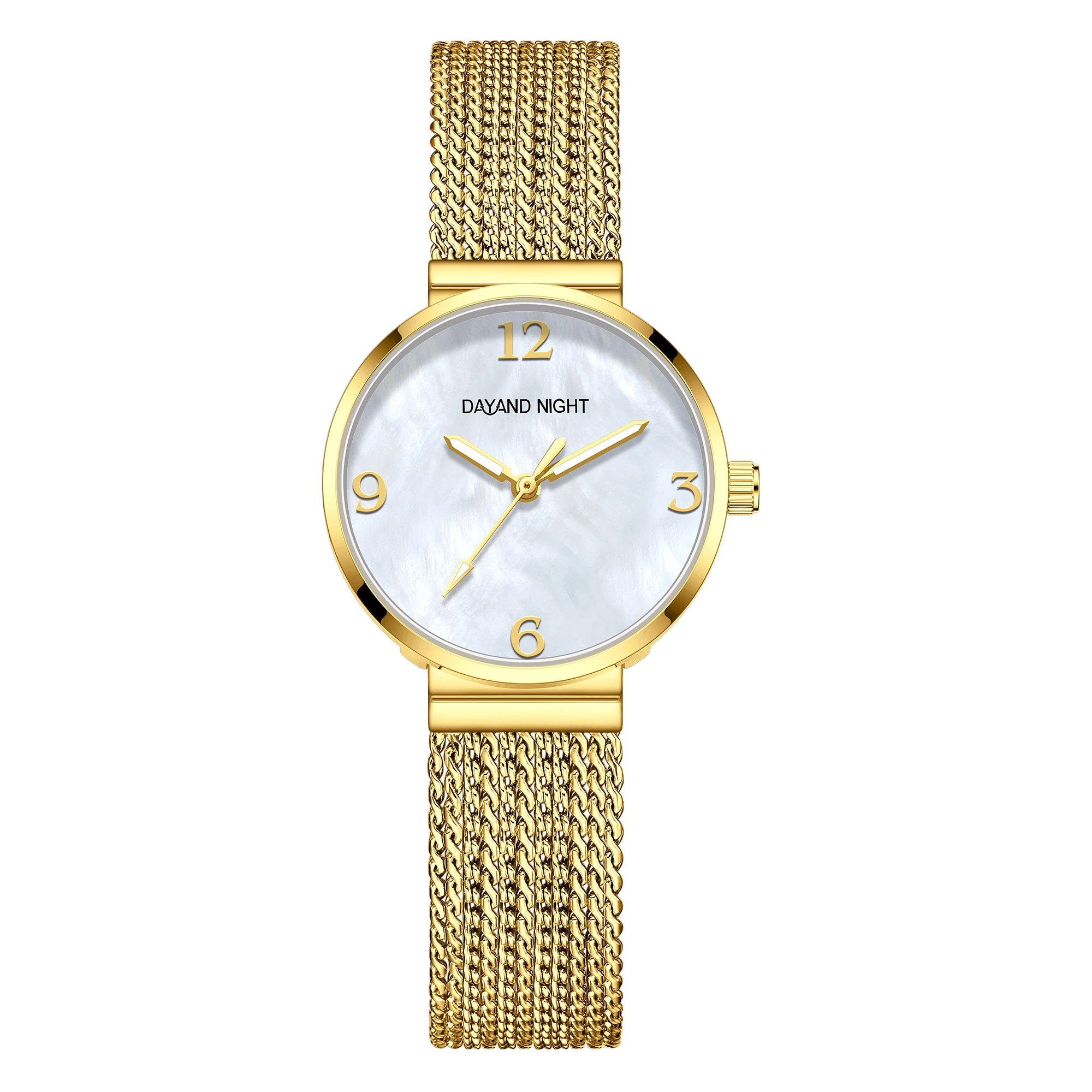 【DAYAND NIGHT】2025 New Women's Quartz Watch - Cleopatra Style Luxury Bracelet Wristwatch,  Christmas Hot Gift.