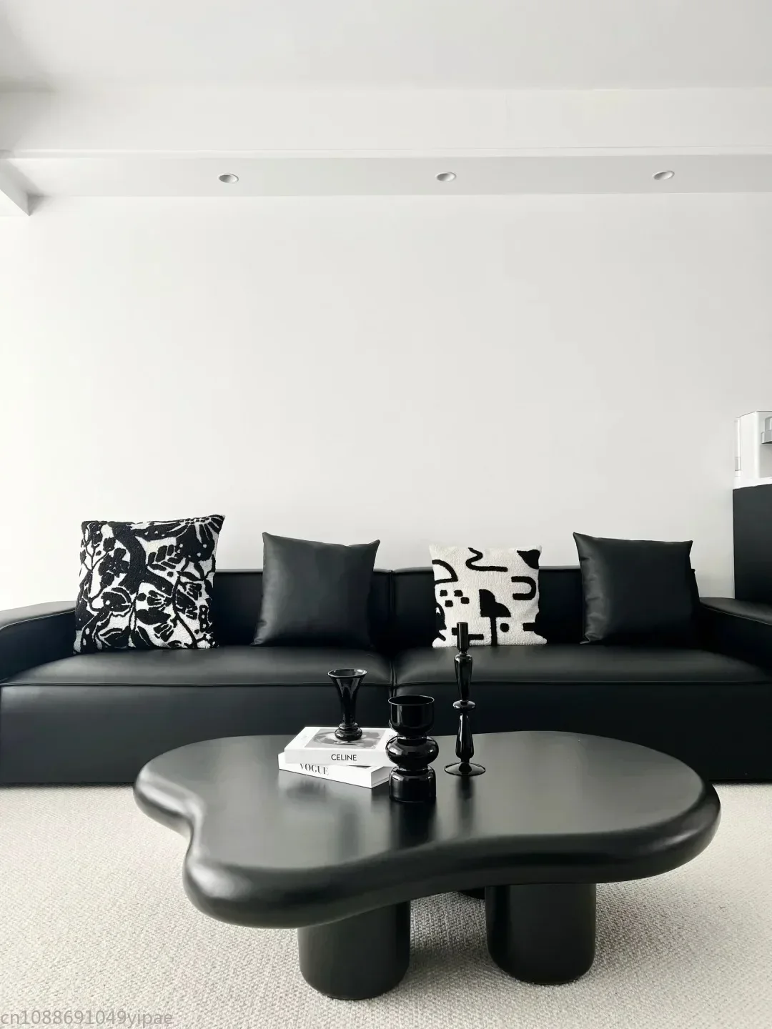 

Облачный кофейный чайный столик, кремовый, простой, современный, для гостиной, креативный, нерегулярный, светлый, роскошный приставной столик, мебель