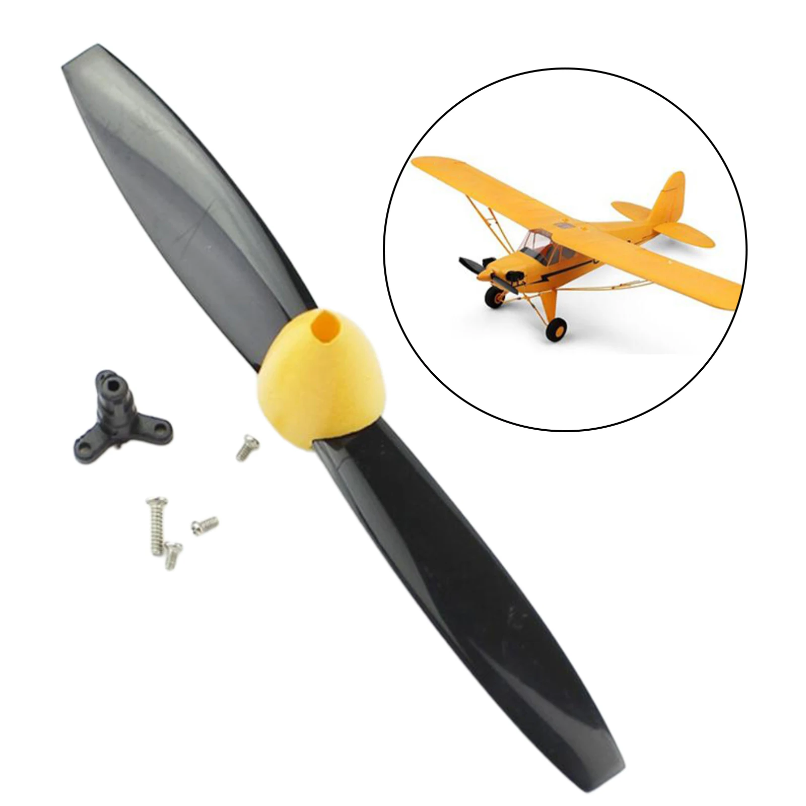 

1pc RC Airplane Propeller Paddle Blade for Wltoys Airplane Glider Model Vehicle Lightweight Spare Parts Accessories