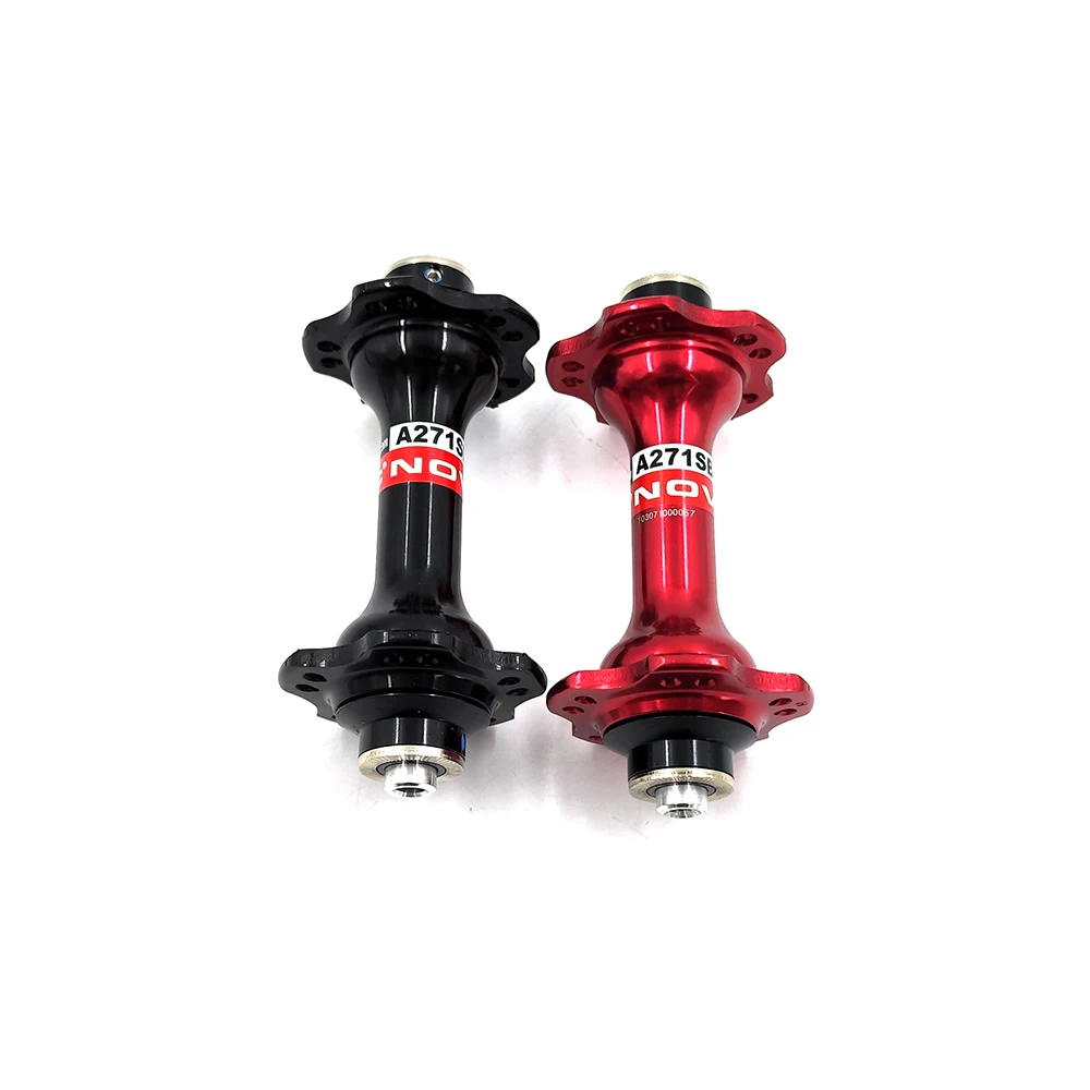 20 Holes Novatec A271SB Light Road Bike Front Hub V Brake J-hook QRx100mm Aluminum Alloy Black Red Bicycle Cubos Weight 105g