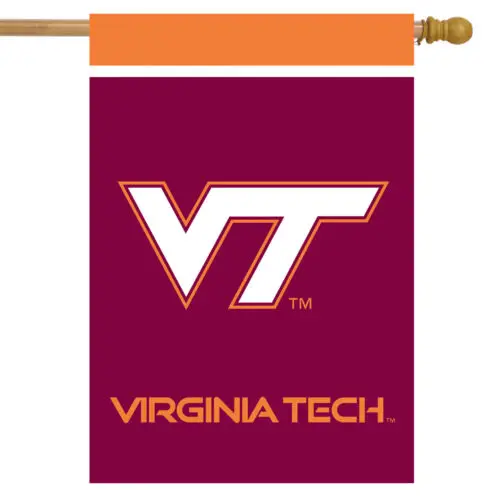 Virginia Tech Hokies House Flag Licensed  Briarwood Lane