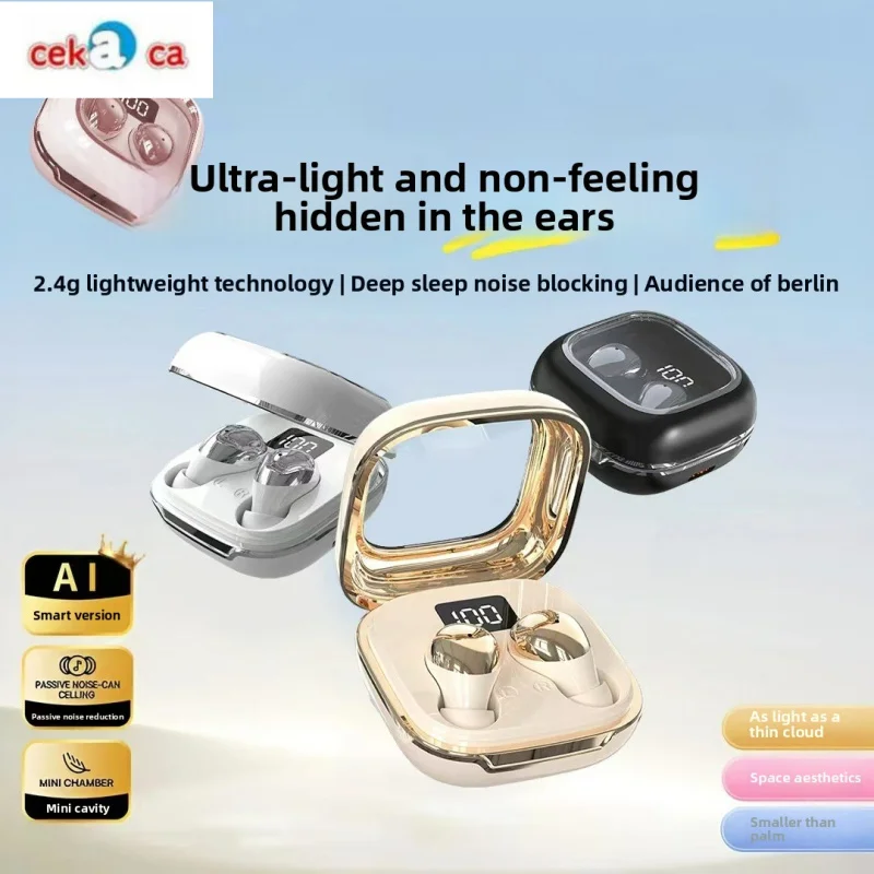 

CEKACA Новая беспроводная Bluetooth-гарнитура для сна супер мини с длительным временем автономной работы