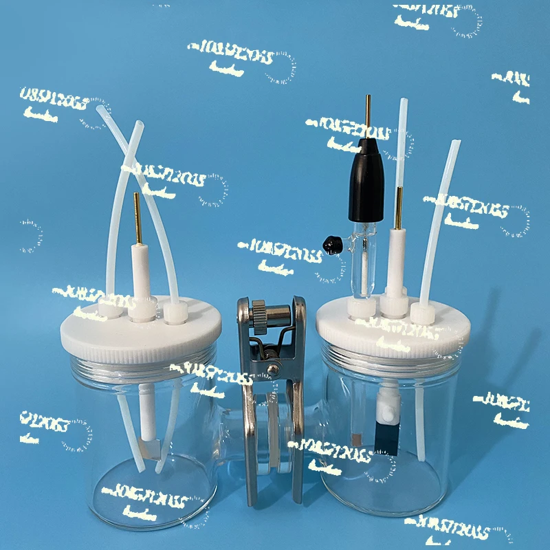 For H-type Exchangeable Ion Membrane Electrolytic Cell Experimental Sealed Electrolytic Cell Microbial Two-Chamber Reactor