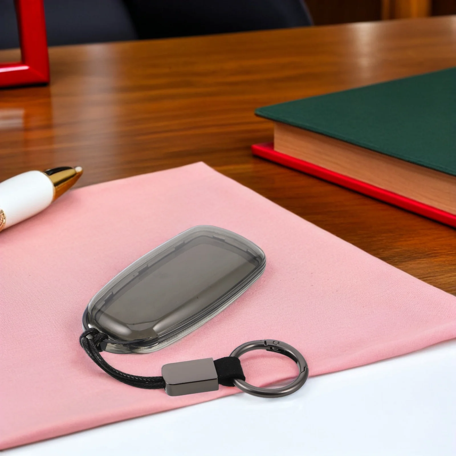 

Car Cover Tpu Transparent Black For Chery Key Fob Holder Case Scratchproof Durable Auto Key Shell Protector Car Interior