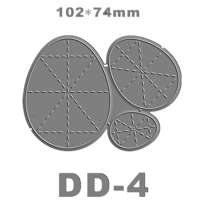 Nieuwe 2023 Kerst Metalen Cutting Dies 3d Opvouwbare Bal Ei Pennewt Kaart Geschenkpakket Scrapbooking Frame Kaart Craft Geen Stempels