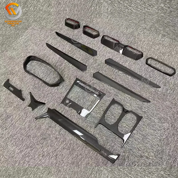

New Condition Dry Carbon Fiber Control Panel Interior Trim Centre Console Cover for Lamborghini SUV Urus Car Interior Parts