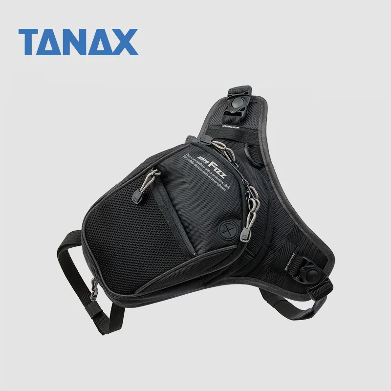 2.8~4.6L Japan TANAX MOTOFIZZ Motorcycle Leg Bag Outdoor Riding Mountain Leg Package Large Capacity MFK-206 1680D Nylon Material