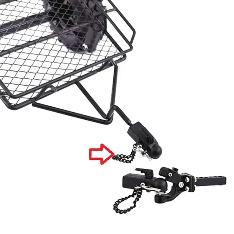 RC Metalen Trekhaak Connector Koppeling Voor 1/10 RC Crawler Auto Trxs TRX4 Bronco RC4WD D90 D110 Axiale SCX10 90046 JIMNY G500