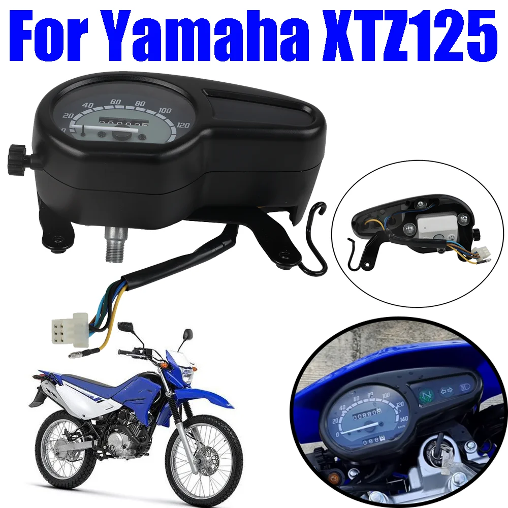

Motorcycle Speedometer Odometer Tachometer Instrument Dashboard Speed Display Meter For Yamaha XTZ125 XTZ 125 XTZ125E XTZ125XE